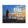 thumbnail image 5 of Scripture Walls Psalm 46:10 I Am With You Bible Verse Canvas Christian Wall Art Ready to Hang Unframed, 5 of 17