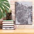 thumbnail image 3 of Epic Graffiti 'Garden With Flowers' by Vincent Van Gogh, Giclee Canvas Wall Art, 12"x16", 3 of 8
