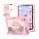 thumbnail image 1 of wonim11 for iPad A16 11th Generation 2025 / 10th Gen Case 2022, for 11 Inch / 10.9 Inch iPad Case Heavy Duty Cover Shockproof with Pencil Holder [360° Rotate Strap] & Stand for Kids, Pink, 1 of 1