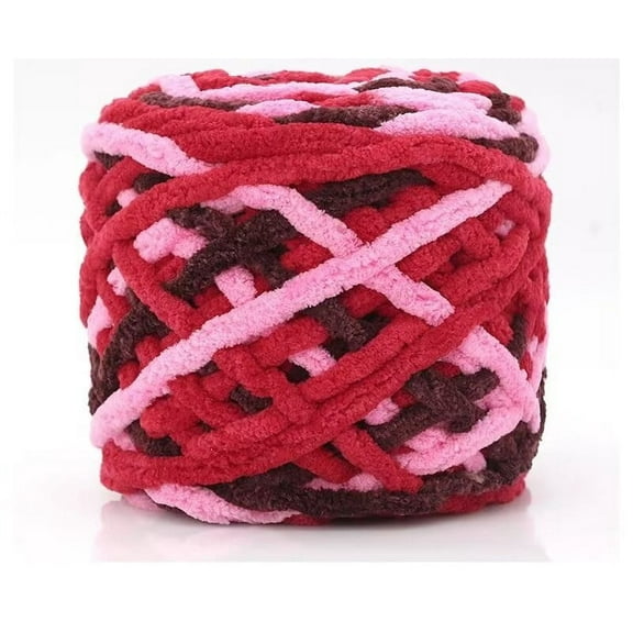 XmhyTop Chunky Yarn, Super Soft Acrylic Bulky Thick Washable Yarn for Arm Knitting DIY Handmade Blankets Scarf Sweater Cream About 100g(A28)