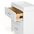 thumbnail image 5 of Graco Classic 3 Drawer Dresser with Infant Changing Table Topper, White, 5 of 9