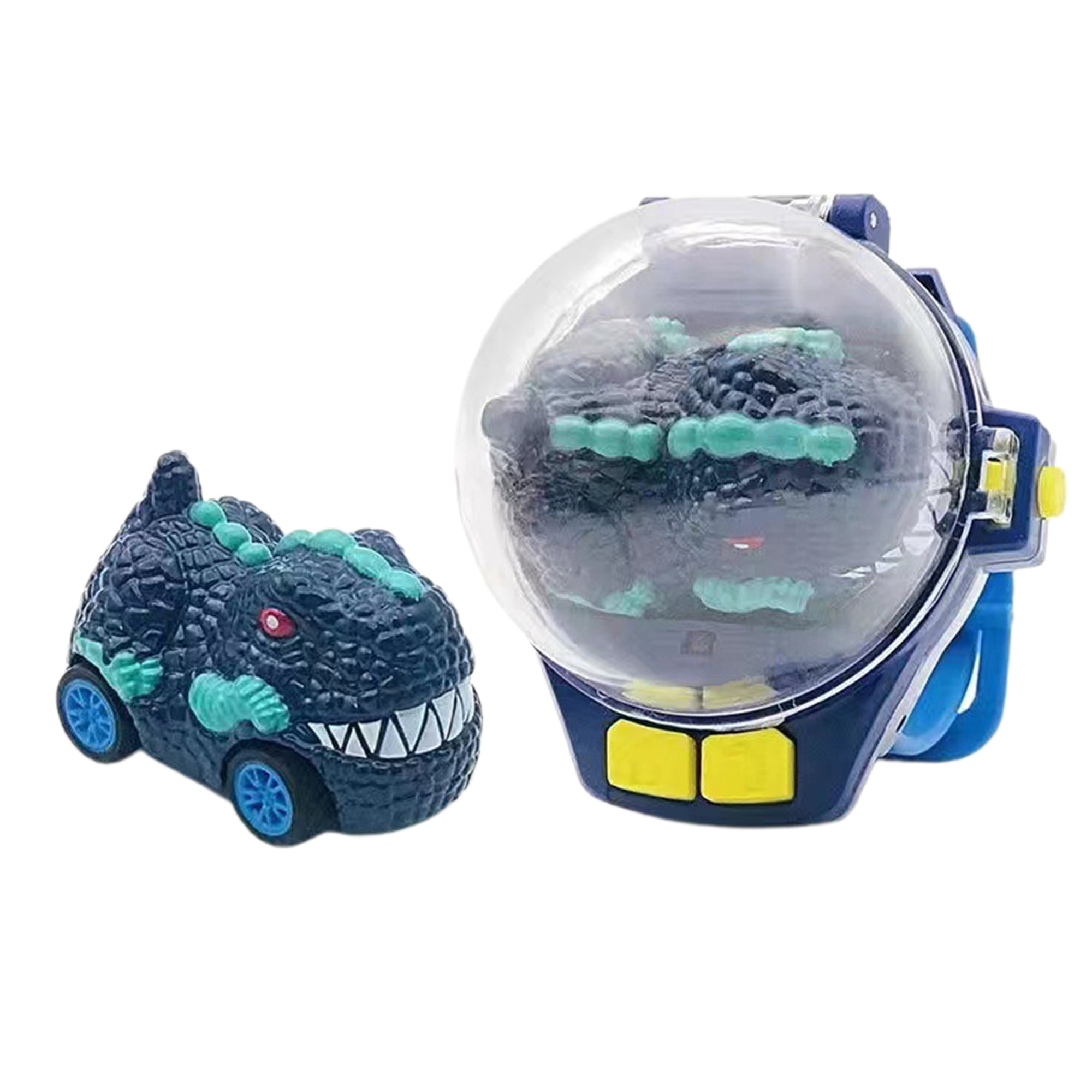 Mini Remote Control Car Watch Toy Set USB Charge LED Light Small Watch RC Car Toys for Boys