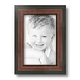 thumbnail image 2 of ArtToFrames 6x9" Honors Mahogany with Black Picture Frame, Brown Wood Poster Frame, with Regular Glass and 2 (FBPL-5154), 2 of 7