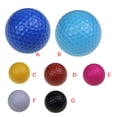 thumbnail image 4 of Greeniant 10 piezas 1 juego de pelotas de golf pequeño entrenamiento accesorio de golf práctica pelota flotante para entrenadores practicantes Golf negro, 4 of 6