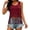 Wine, variant on cocolona Womens Summer Crochet Tank Tops Crew Neck Sleeveless Lace Fringe Hem Shirts Casual Solid Color Flowy Blouses