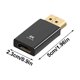 thumbnail image 4 of Adaptador de plástico DP a HDMI 4K, conversión perfecta, 4K Ultra HD, Plug-and-Play, para portátil,ordenador de sobremesa,proyector, transmisión de vídeo,audio, 4 of 7