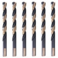 thumbnail image 6 of DrillForce 13/64" 12Pcs HSS Black and Gold Drill Bits Jobber Length for Metal Wood Platic M2 High Speel Steel, 6 of 6