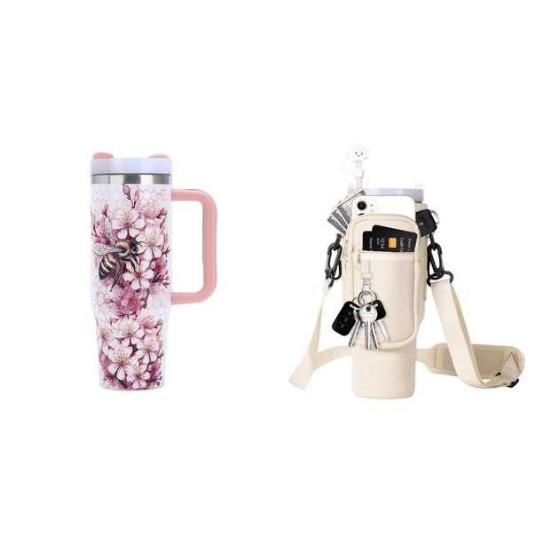 Taza con aislamiento al vacío doble FLhrweasw 40 oz