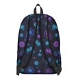 thumbnail image 3 of Game Controller Black Pattern Backpack for School, Cute School Bag with Adjustable Shoulder Straps and Padded Back, 15.7"x11.8"x5.5", 3 of 5