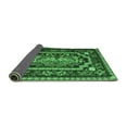 thumbnail image 2 of Ahgly Company Indoor Rectangle Medallion Emerald Green French Area Rugs, 4' x 6', 2 of 4