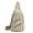 Khaki Alphabet, variant on Trendy Women's Crossbody Bag - Sling Fanny Pack with Adjustable Strap for Daily Use
