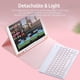 thumbnail image 5 of Detachable BT Keyboard Case with Elastic Pen Slot Compatible with iPad Pro 10.5/ Air3 10.5 2019/ iPad 10.2 2020 Green, 5 of 5