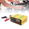 thumbnail image 1 of Smart Battery Charger, Stainless Steel Crafted, Over 99% Compatibility, Anti Reverse Connection Guard, Cold Weather Operation, for Car, Motorcycle, Mower, GEL SLA WET, 1 of 7