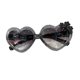 thumbnail image 4 of Gafas de sol para niños perfecl irrompibles con forma de corazón accesorio para fiesta negro, 4 of 8