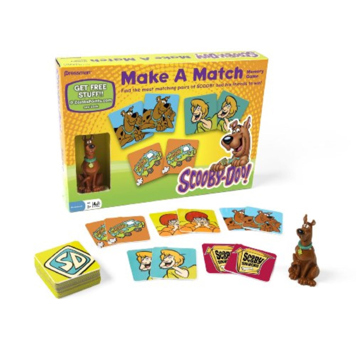 pressman scoobydoo make a match game