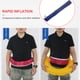 thumbnail image 3 of Marine Automatic Lifejacket Cinturón inflable Rescue Boya Fallo de vida impermeable Utilizado como protector para niños para adultos en bolsas Paquete Camuflaje Azul Noticed OD003394-04, 3 of 6