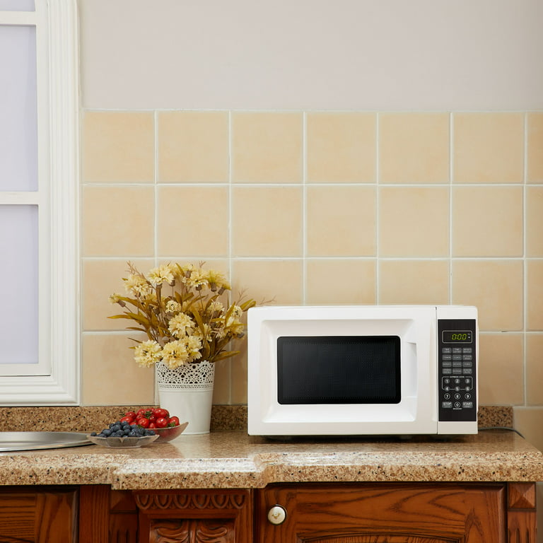 MAINSTAYS MICROWAVE WHITE SMALL OFFICE HOME