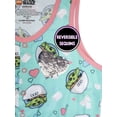 thumbnail image 2 of LEGO Star Wars Girls Baby Yoda Tanktop Unionsuit Pajamas With Flip Sequins, Turquoise, 2 of 3