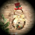 thumbnail image 2 of Coolmade 16" Home Decoration Wreath Pendant LED Wreath Wall Hanging Christmas Wreath for Front Door Wall Window Party Decor Artificial Boxwood Wreath Leaf Wreath, 2 of 8
