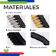 thumbnail image 2 of Juego Cepillos De Alambre Cerdas De Acero Inoxidable Xtellar gris, 2 of 4