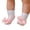 Pink, variant on Toddle Baby Girl Mary Jane Sock with Anti-slip Soles and Bow, Cotton Floor Ankle Socks for Infant Toddlers and Kids 1 Pairs