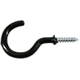 thumbnail image 3 of Hillman Fasteners 121025 Black Cup Hooks, 4 Pack, 3 of 3