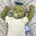 thumbnail image 5 of XUYAOYGY 48cm/19icnh New Green Skin Reborn Baby Dolls full body silicone doll baby dolls, 5 of 5