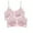 Pink, variant on Sports Bras for Women 2 Pack Comfort Ultra Thin Ice Silk Seamless Wireless Bras Thin Straps Beautiful Back Anti Sagging Push Up Bras Beige M