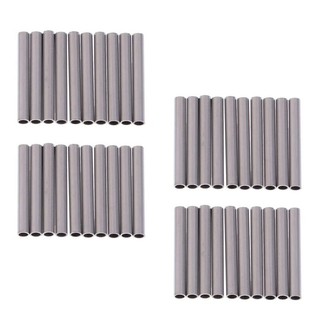 40 Piezas de Tubo de material acero Inoxidable de 20 Mm a 26 Mm, Piezas de Orejeta de Correa de Reloj, Reparación de Reemplazo