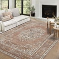 thumbnail image 3 of Modern Abstract Area Rug 8x10FT - Stain Resistant & Non-Slip Living Room Carpet, 3 of 14