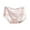 Pink, variant on Wonens Underwear Women's Organic Cotton Underwear, Women Medium-Waist Briefs Solid Color Women Underwear