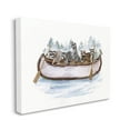 thumbnail image 4 of Stupell Industries Raccoons on Rowboat Animals & Insects Painting Gallery Wrapped Canvas Art Print Wall Art, 20 x 16, 4 of 8