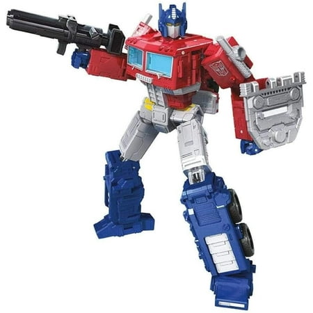 AWLPUYPT Toys Generations War for Cybertron: Earthrise Leader WFC-E11 Optimus Prime Action Figure - Kids Ages 8 and Up, 7-inch