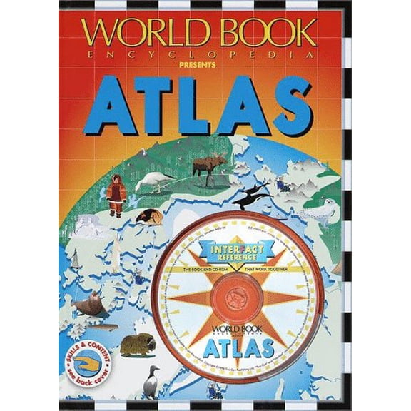 Pre-Owned Atlas Interfact Reference: The Book and Cd-Rom That Work Together (World Book Encyclopedia) (Hardcover) 0716699109 9780716699101