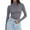 Gray, variant on JGNGSHN Women's Turtleneck Slim Fit Long Sleeve T Shirts Tight Tops Tee 2025 Fall Winter Basic Underwear Top Gray