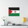 thumbnail image 6 of Western Sahara Country Flag Canvas Vibrant Wall Art Unframed Home Decor, 6 of 13