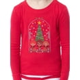 thumbnail image 4 of Harry Potter Christmas Sweater Golden Trio Tight Fit Family Pajama Set, 4 of 7