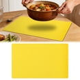 thumbnail image 2 of Large Silicone Countertop Mat, Non-Slip Heat Resistant Protector, Food Grade Foldable Pad, Anti-Scratch Surface Cover for Kitchen Counters and Work Areas, 15.7x23.6 Inch Mat,Yellow, 2 of 9