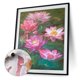 thumbnail image 3 of Cuadros Decorativos Kit de pintura por números DIY Lotus Hand Oil Art Picture Craft Home Wall Decor (B2173) Tmvgtek embutido en tela, 3 of 9