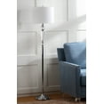 thumbnail image 6 of SAFAVIEH Savannah 60 in. Glam Clear Crystal Floor Lamp with 100% Off-White Cotton Shade, 6 of 7