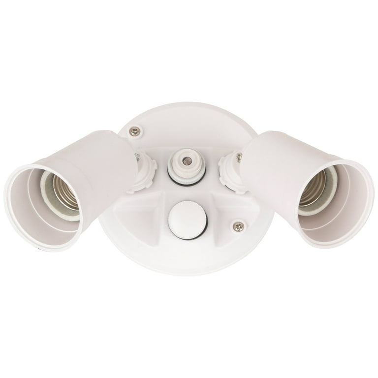 Brinks Dusk to Dawn Outdoor Flood Security Light Adjustable Dual