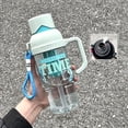 thumbnail image 6 of LEHOZIHEQ Sports Water Bottle, Leak Proof Portable Drinking Bottle with Handle and Straw, BPA Free Water Jug for Outdoor Sports Camping Hiking Gym, 6 of 6