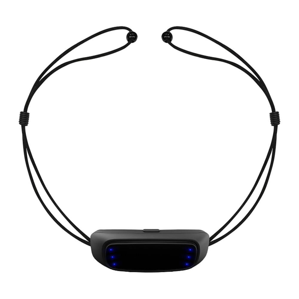 Smart Throat Pulse AntiSnoring Device Sleep Meter Electric Anti