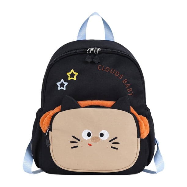 Mochila escolar para primaria Mochila escolar para niños de 3 a 8 años Negro