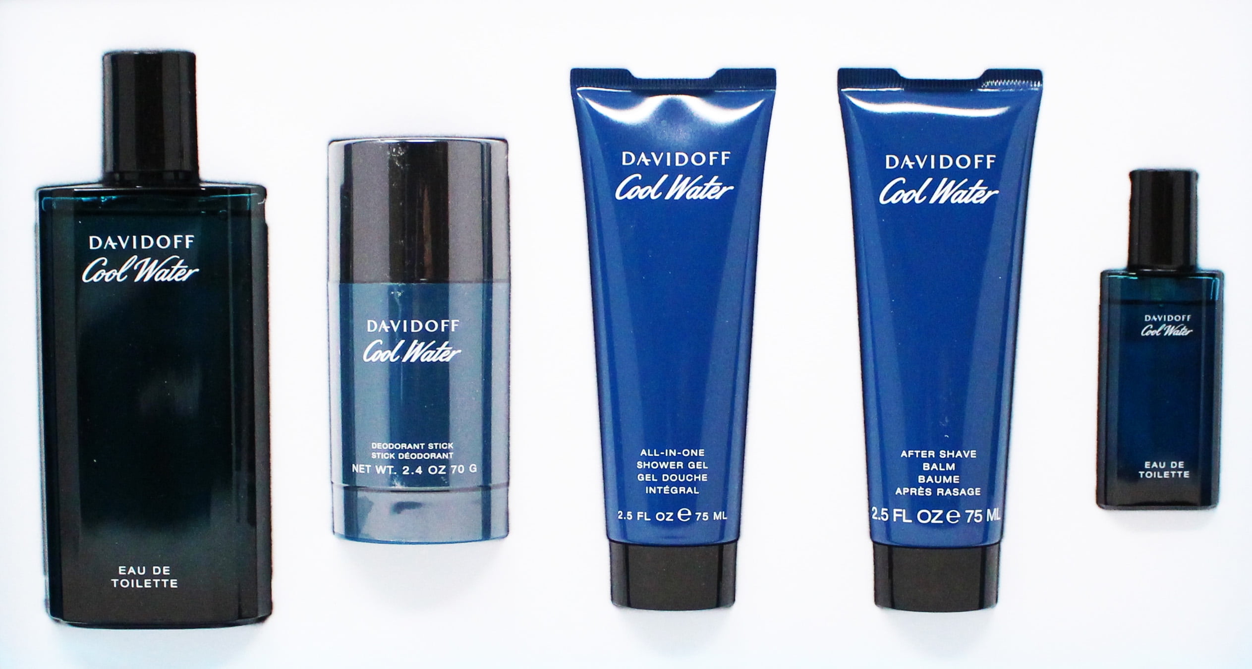 Gift holiday baskets razor shave foam men cute christmas gifts choose Davidoff Cool Water 5 Piece Gift Set For Men - Walmart.com
