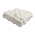 thumbnail image 4 of Cojín de nudo para suelo, regalo para sofá, hogar, sofá, hecho a mano, dormitorio, suave, decorativo Blanco, 4 of 9
