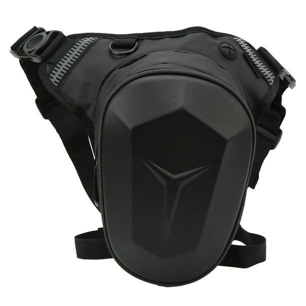 Bolsa Cartuchera para Motocicleta, Riñonera Resistente Al Agua Con Tira Reflectante Para Senderismo Al Aire Libre, Viajes y Pesca