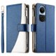 thumbnail image 4 of Funda cartera GANGXUN para OPPO Reno 10 Pro 5G , cuero PU con tarjetero, cremallera, correa de mano, soporte y protección 586°, 4 of 6
