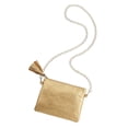 thumbnail image 3 of Gold Vegan Leather Kendall Purse, 3 of 6