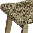 thumbnail image 6 of Uttermost Everglade 26.5" Transitional Sea Grass & Wood Counter Stool in Natural, 6 of 6